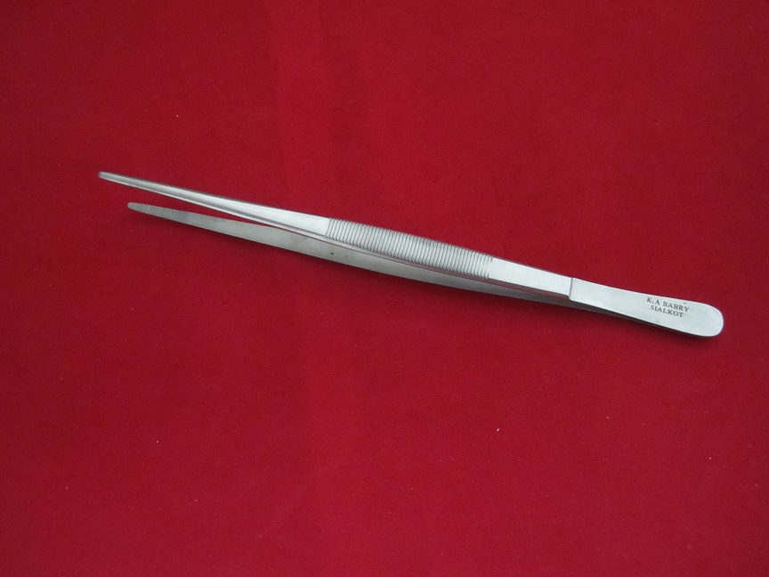 Veterinary 9" long tweezers surgical instrument eBay